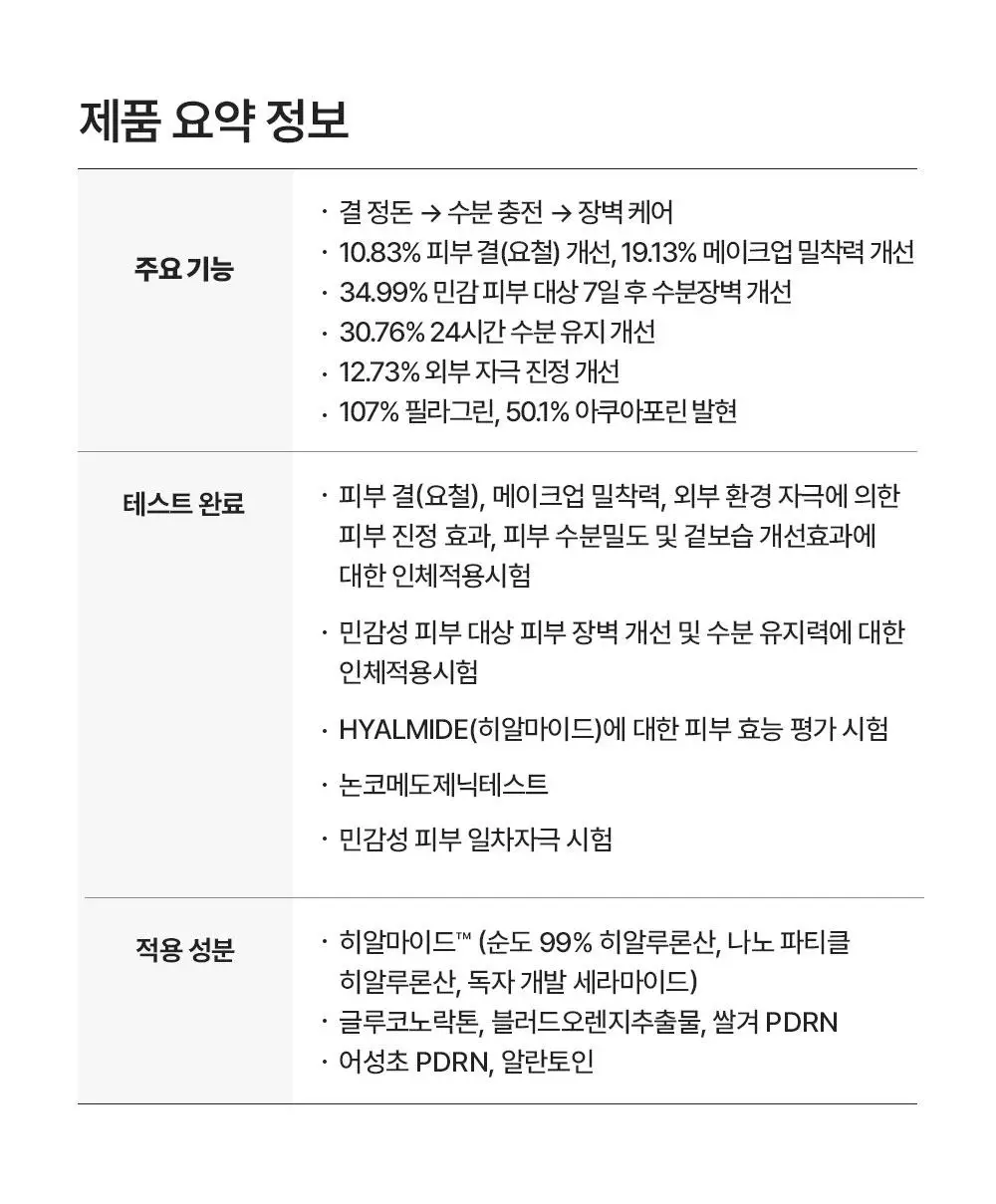[NEW/버블수분] 리얼베리어 워터리 히알 버블 토너 140ml 상세페이지 39